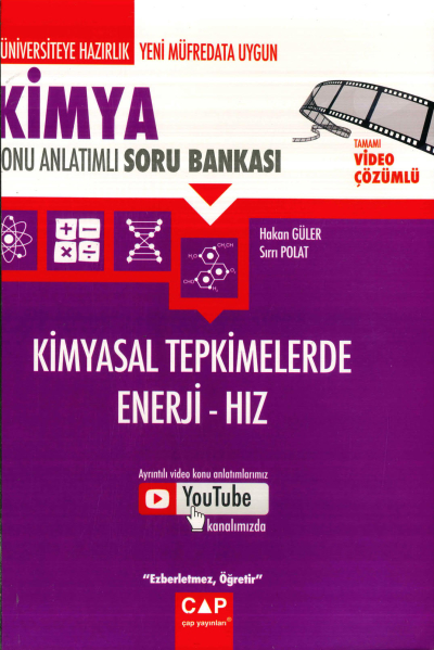 KİMYA KİMYASAL TEPKİMELERDE ENERJİ - HIZ KONU ANLATIMLI SORU BANKASI Fenomen Fotokopi - YKS - KPSS - ALES