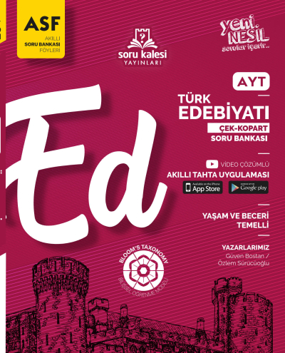 AYT Türk Edebiyatı Akıllı Soru Föyü Soru Kalesi Yayınları Fenomen Fotokopi - YKS - KPSS - ALES