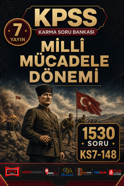 Millî Mücadele Dönemi 7 Yayın 1530 Soru Fenomen Fotokopi - YKS - KPSS - ALES