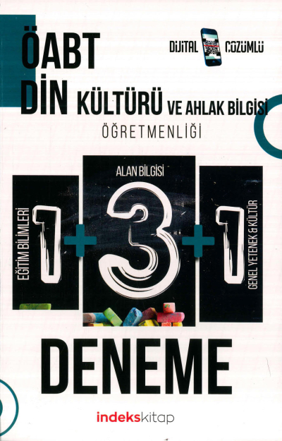 DİN KÜLTÜRÜ VE AHLAK BİLGİSİ ÖĞRETMENLİĞİ 1+3+1 DENEME Fenomen Fotokopi - YKS - KPSS - ALES
