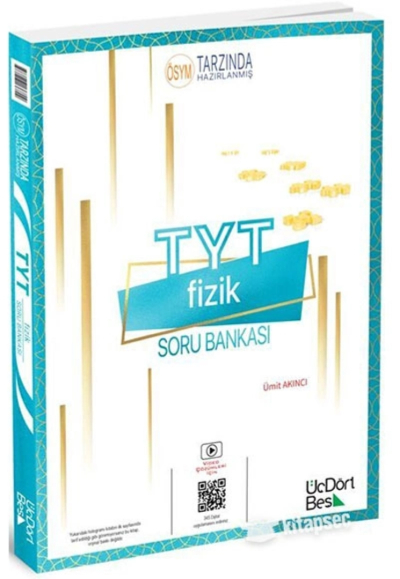 TYT Fizik Soru Bankası 2024 Model Fenomen Fotokopi - YKS - KPSS - ALES