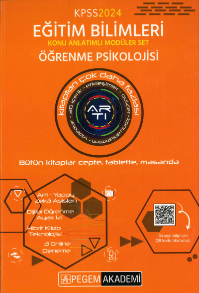 ÖĞRENME PSİKOLOJİSİ KONU ANLATIMLI MODÜLER SET