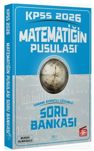 2026 KPSS Matematik Matematiğin Pusulası Soru Bankası Çözümlü CBA Yayınları Fenomen Fotokopi - YKS - KPSS - ALES