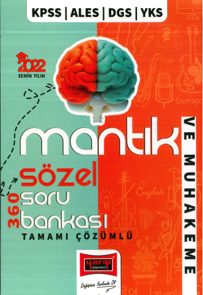 SÖZEL MANTIK VE MUHAKEME 360 ÇÖZÜMLÜ SORU BANKASI Fenomen Fotokopi - YKS - KPSS - ALES