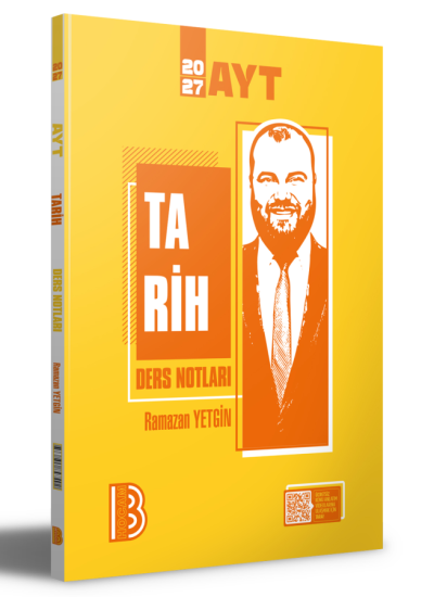2027 AYT Tarih Ders Notları Ramazan Yetgin Benim Hocam Yayınları Fenomen Fotokopi - YKS - KPSS - ALES