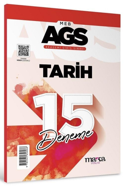 2025 MEB AGS Tarih 15 Deneme Tamamı Video Çözümlü Marka Yayınları Fenomen Fotokopi - YKS - KPSS - ALES