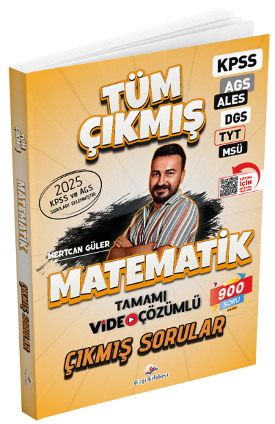 2026 KPSS MEB-AGS ALES DGS TYT MSÜ Matematik Çıkmış Sorular Mertcan Güler Dizgi Kitap Fenomen Fotokopi - YKS - KPSS - ALES