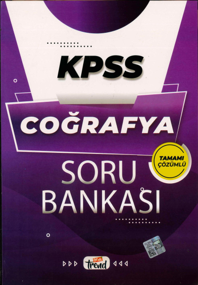 COĞRAFYA SORU BANKASI ÇÖZÜMLÜ
