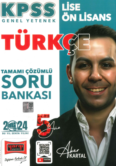 TÜRKÇE TAMAMI ÇÖZÜMLÜ SORU BANKASI (5YÜZ) Fenomen Fotokopi - YKS - KPSS - ALES