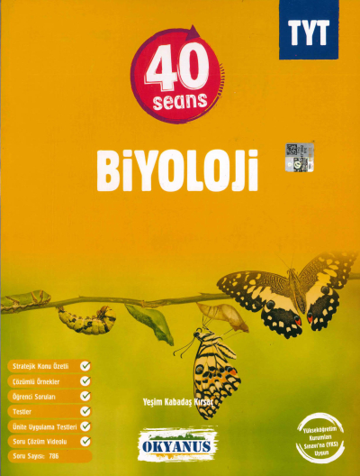 TYT 40 SEANS BİYOLOJİ SORU BANKASI