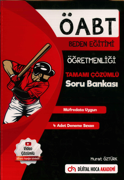 ÖABT Beden Eğitimi Öğretmenliği Tamamı Video Çözümlü Soru Bankası Dijital Hoca Akademi Fenomen Fotokopi - YKS - KPSS - ALES