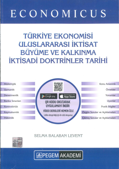 ECONOMICUS TÜRKİYE EKONOMİSİ ULUSLARASRASI İKTİSAT BÜYÜME VE KALKINMA İKTİSADİ DOKTRİNLER TARİHİ Fenomen Fotokopi - YKS - KPSS - ALES
