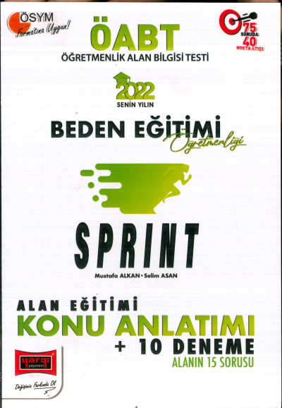 SPRINT ALAN EĞİTİMİ KONU ANLATIMI + 10DENEME Fenomen Fotokopi - YKS - KPSS - ALES