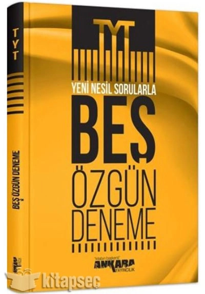 TYT Yeni Nesil Sorularla 5 Özgün Deneme Fenomen Fotokopi - YKS - KPSS - ALES