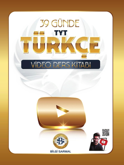 TYT Türkçe 39 Günde Video Ders Kitabı Bilgi Sarmal Fenomen Fotokopi - YKS - KPSS - ALES