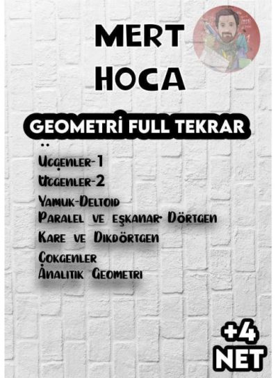 Mert Hoca Geometri Full Tekrar Fenomen Fotokopi - YKS - KPSS - ALES