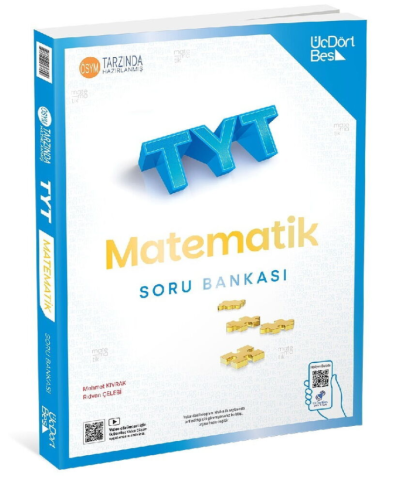 2027 TYT Matematik Soru Bankası Üç Dört Beş Yayınları Fenomen Fotokopi - YKS - KPSS - ALES