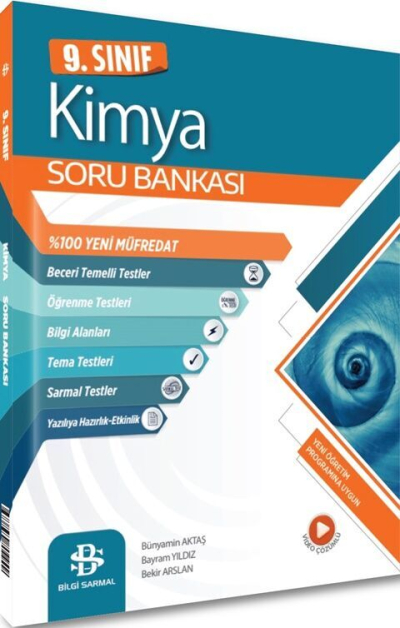 9. Sınıf Kimya Soru Bankası Bilgi Sarmal Yayınları Fenomen Fotokopi - YKS - KPSS - ALES
