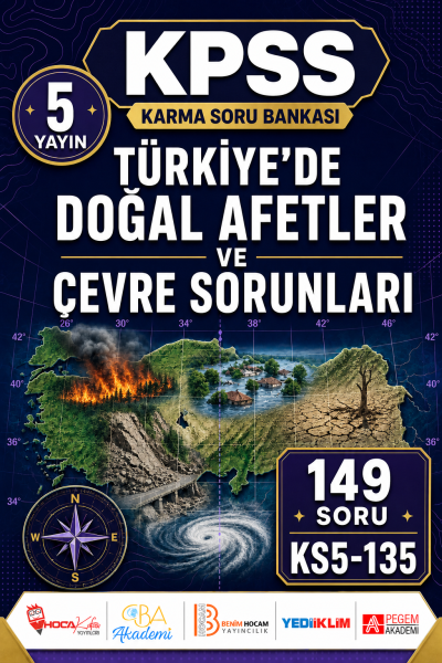 Türkiye’de Doğal Afetler ve Çevre Sorunları 5 Yayın 149 Soru
