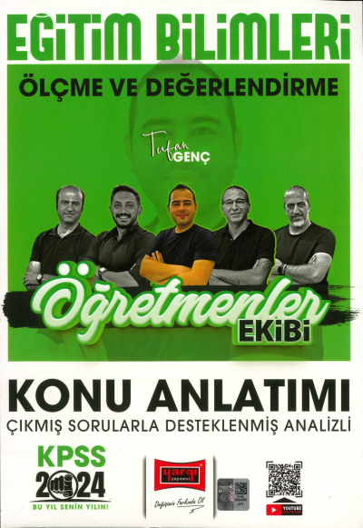 ÖLÇME VE DEĞERLENDİRME ÖĞRETMENLER EKİBİ KONU ANLATIMI Fenomen Fotokopi - YKS - KPSS - ALES