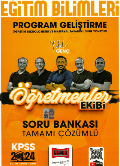 PROGRAM GELİŞTİRME ÖĞRETMENLER EKİBİ TAMAMI ÇÖZÜMLÜ SORU BANKASI Fenomen Fotokopi - YKS - KPSS - ALES