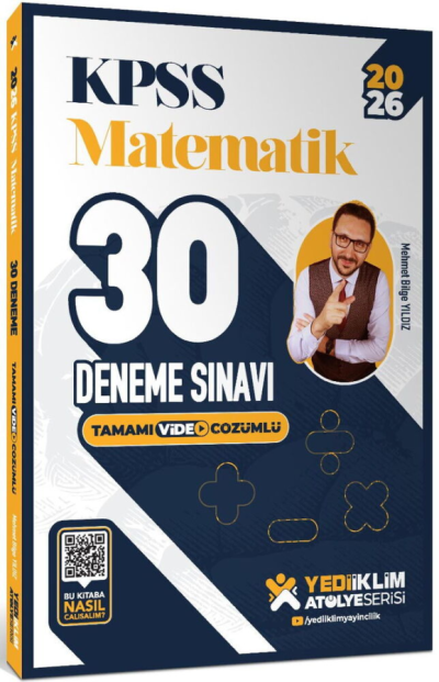 2026 KPSS Matematik Atölye Serisi 30 Deneme Yediiklim Fenomen Fotokopi - YKS - KPSS - ALES
