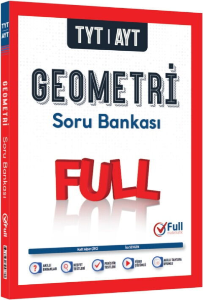 TYT AYT Geometri Soru Bankası Full Matematik Yayınları Fenomen Fotokopi - YKS - KPSS - ALES
