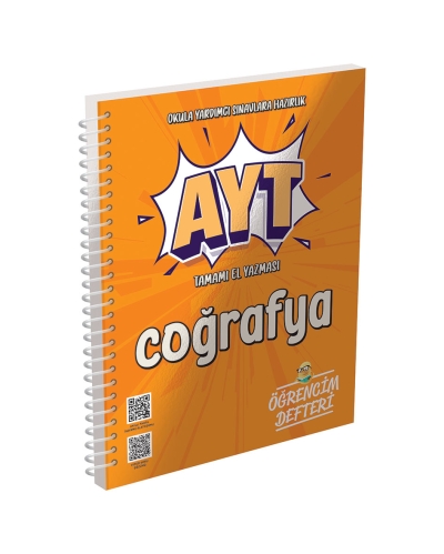 AYT Coğrafya Öğrencim Defter Murat Yayınları Fenomen Fotokopi - YKS - KPSS - ALES