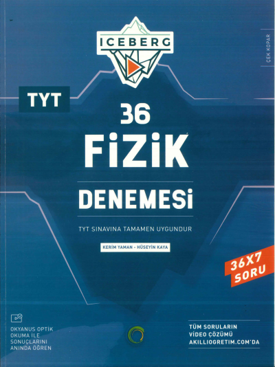 TYT Fizik Iceberg 36 Deneme Okyanus Yayınları Fenomen Fotokopi - YKS - KPSS - ALES