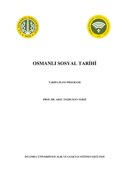 Osmanlı Sosyal Tarihi Fenomen Fotokopi - YKS - KPSS - ALES