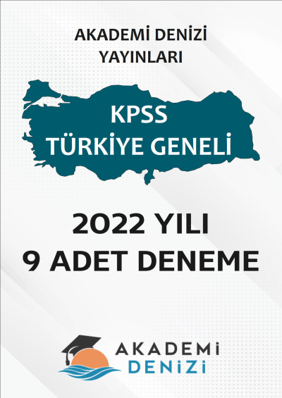 AKADEMİ DENİZİ 9 ADET DENEME Fenomen Fotokopi - YKS - KPSS - ALES
