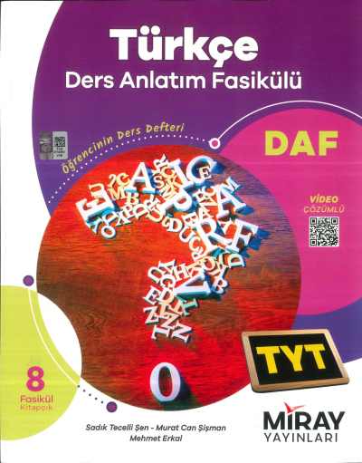 TYT Türkçe Ders Anlatım Fasikülleri Miray Yayınları Fenomen Fotokopi - YKS - KPSS - ALES