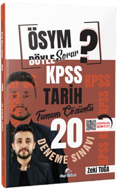 ÖSYM Böyle Sorar 2026 KPSS Tarih Tamamı PDF Çözümlü 20 Deneme Sınavı Dizgi Kitap Fenomen Fotokopi - YKS - KPSS - ALES