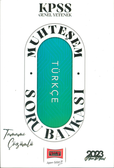 MUHTELEM TÜRKÇE TAMAMI ÇÖZÜMLÜ SORU BANKASI Fenomen Fotokopi - YKS - KPSS - ALES