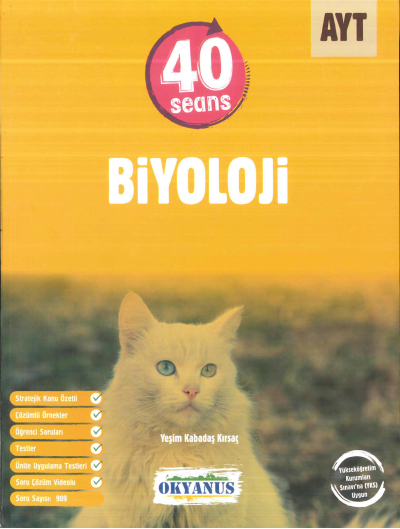 AYT 40 SEANS BİYOLOJİ SORU BANKASI