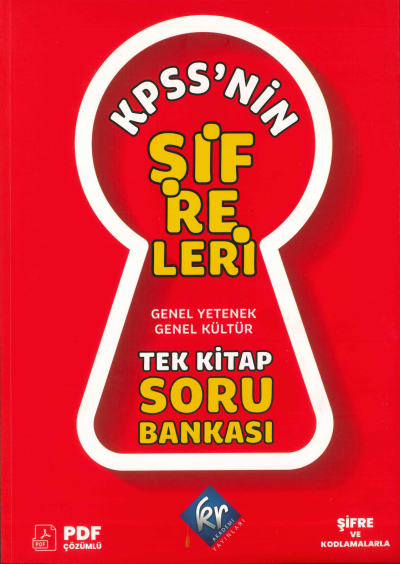 KPSS'NİN ŞİFRELERİ TEK KİTAP SORU BANKASI Fenomen Fotokopi - YKS - KPSS - ALES
