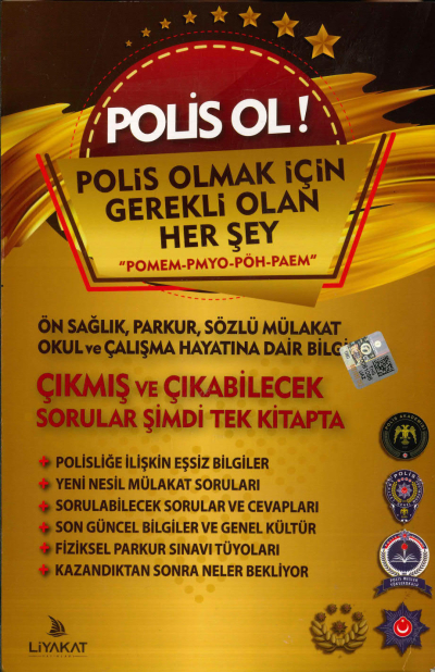 Polis OL (Polis Olmak İçin Gerekli Olan Her Şey) POMEM PMYO PÖH PAEM Fenomen Fotokopi - YKS - KPSS - ALES