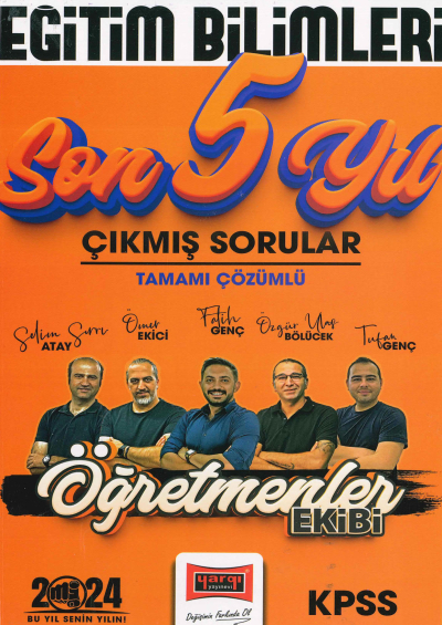SON 5 YIL ÇIKMIŞ SORULAR (2019-2023) TAMMAI ÇÖZÜMLÜ ÖĞRETMENLER EKİBİ Fenomen Fotokopi - YKS - KPSS - ALES