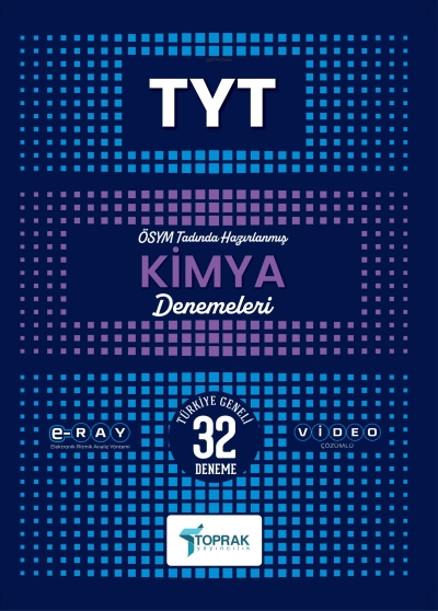 TYT Kimya 32 li Deneme Kitabı Toprak Yayıncılık Fenomen Fotokopi - YKS - KPSS - ALES