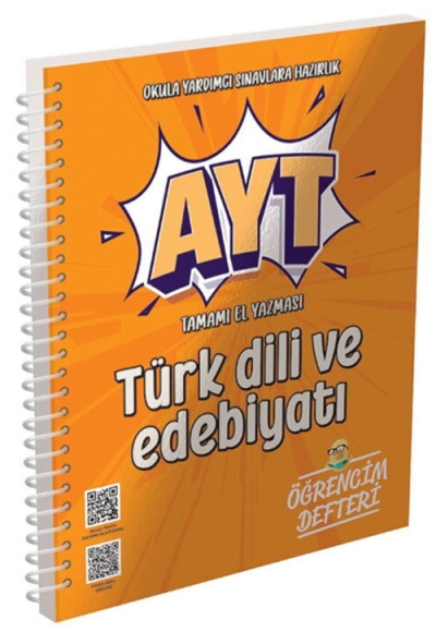 AYT Türk Dili ve Edebiyatı Öğrencim Defteri Murat Yayınları Fenomen Fotokopi - YKS - KPSS - ALES