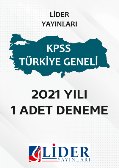 LİDER 1 ADET DENEME Fenomen Fotokopi - YKS - KPSS - ALES