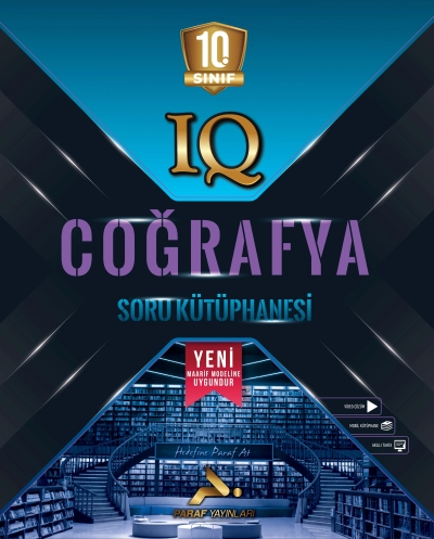 10. Sınıf Coğrafya Soru Kütüphanesi Paraf Yayınları Fenomen Fotokopi - YKS - KPSS - ALES