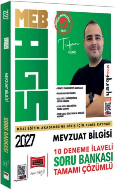 MEB AGS Mevzuat Bilgisi 10 Deneme İlaveli Tamamı Çözümlü Soru Bankası Yargı Yayınları Fenomen Fotokopi - YKS - KPSS - ALES