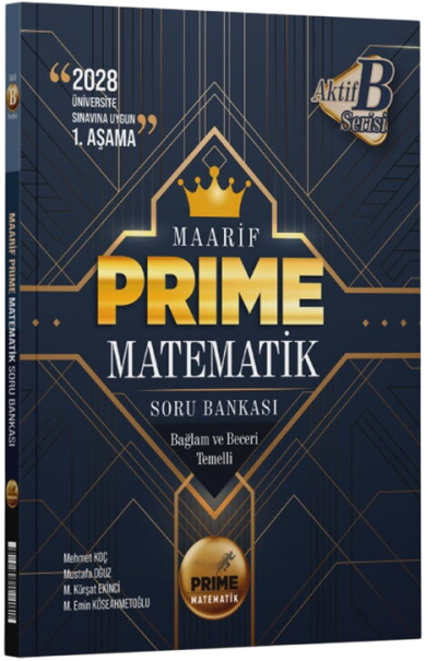 2028 TYT Maarif Prime Matematik Soru Bankası Aktif Öğrenme Fenomen Fotokopi - YKS - KPSS - ALES