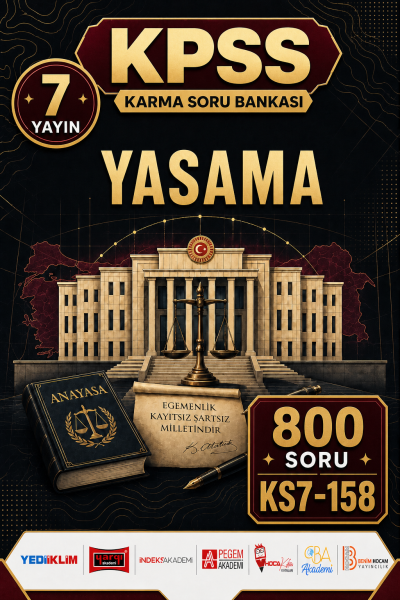 Yasama 7 Yayın 800 Soru Fenomen Fotokopi - YKS - KPSS - ALES