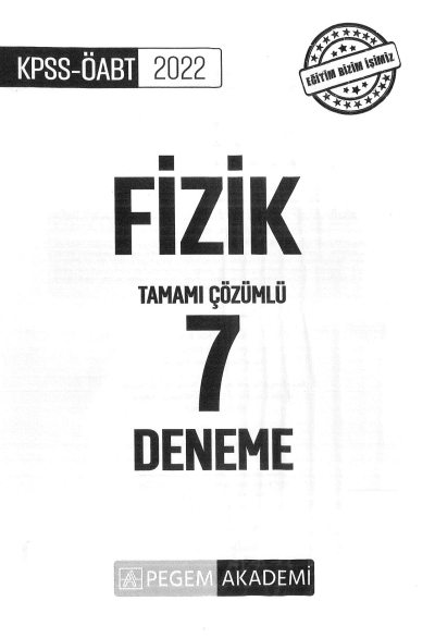TAMAMI ÇÖZÜMLÜ 7 DENEME Fenomen Fotokopi - YKS - KPSS - ALES