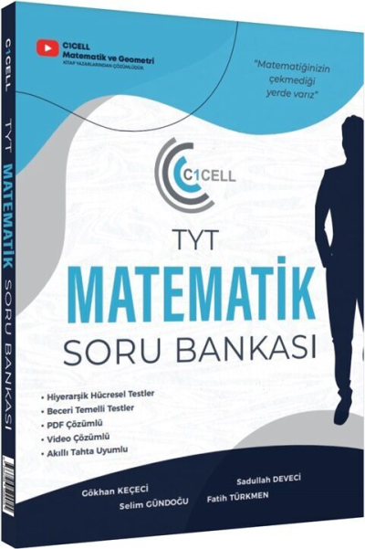 TYT Matematik Soru Bankası C1cell Yayınları Fenomen Fotokopi - YKS - KPSS - ALES
