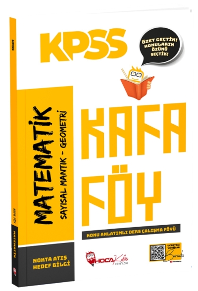 KPSS Matematik Konu Anlatımlı Kafa Föy Hoca Kafası Fenomen Fotokopi - YKS - KPSS - ALES