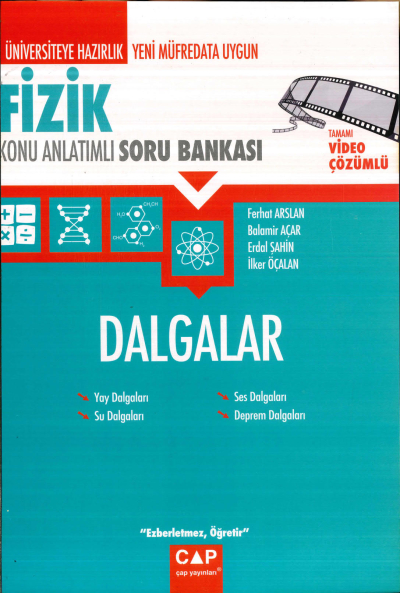 TYT-AYT FİZİK DALGALAR KONU ANLATIMLI SORU BANKASI Fenomen Fotokopi - YKS - KPSS - ALES