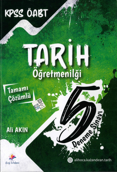ÖABT TARİH TAMAMI ÇÖZÜMLÜ 5 DENEME